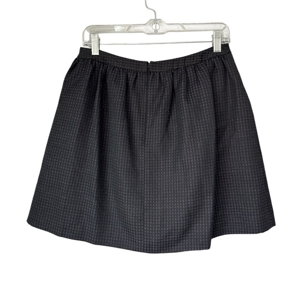 Halogen Gray Check Mini Skater Skirt, size 4 - Picture 4 of 10